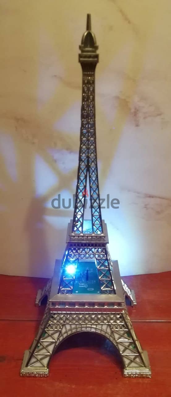 Flashing leds illuminated tour effel 38cm 0