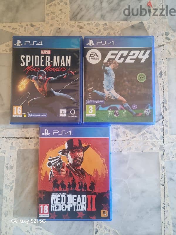 red dead 2 / fc24  / spider man mills molers 0