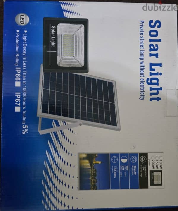 برجكتار طاقة شمسية  led solar waterproof 0