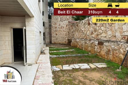 Beit El Chaar 310m2 | 220m2 Garden | Brand New | Unique Property | KR