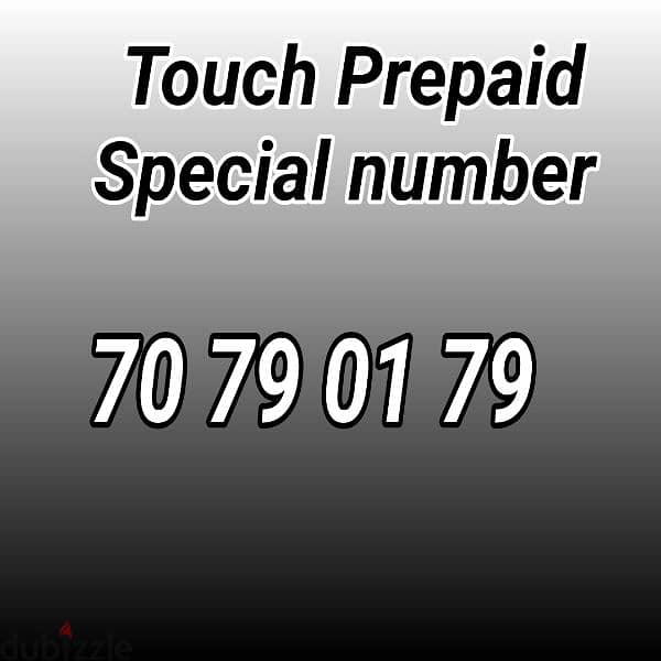 touch prepaid special number 0