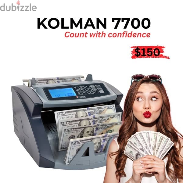 Kolman Money Counters USD EURO LBP كشف العملات المزورة 4