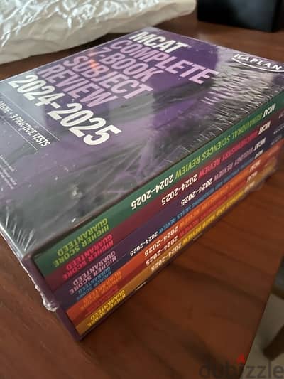 Complete Kaplan MCAT books 24-25 including online and practice tests