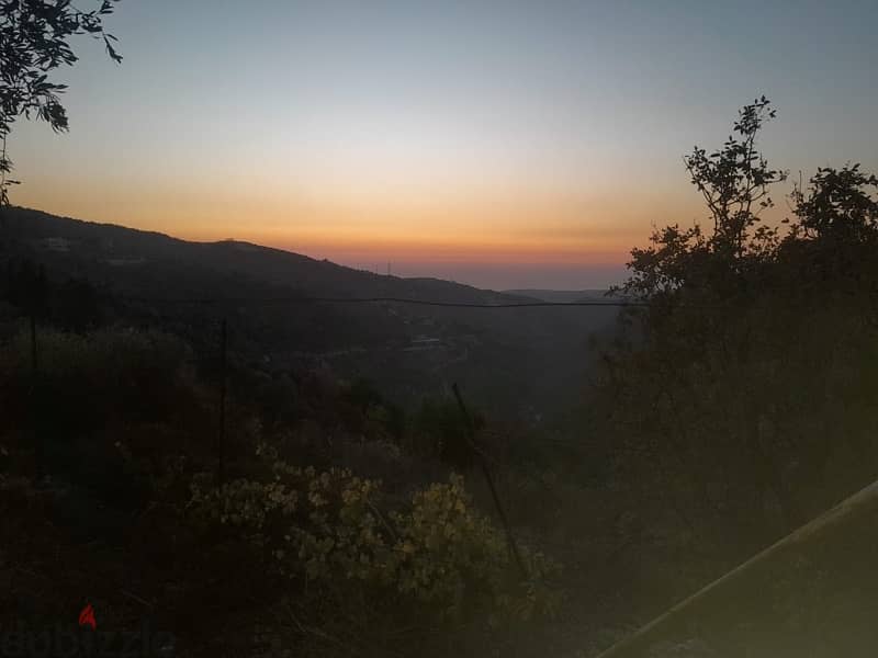 Mayfouk, Jbeil open view overlooking sea and mountain on the highway 6