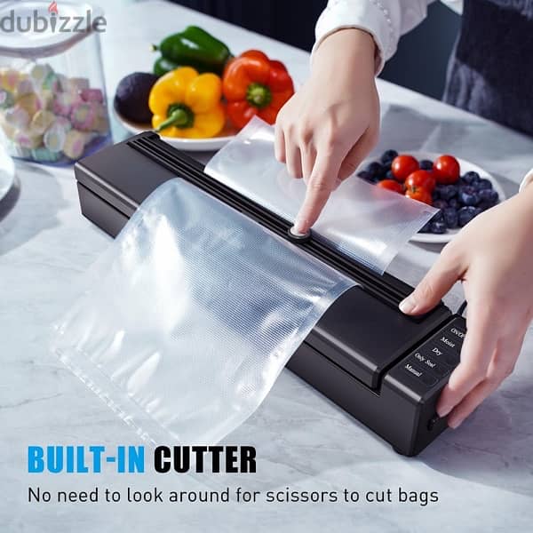 Vacuum Sealer Machine 80kPa with Dry & Moist Automatic 3