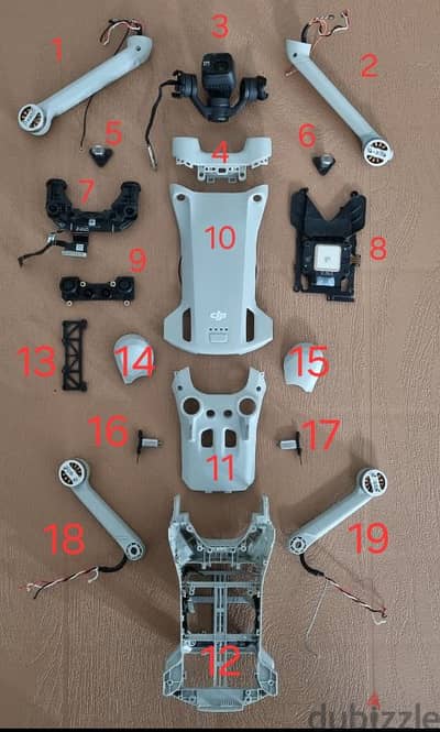 DJI MINI 3 PRO parts And Remote RC