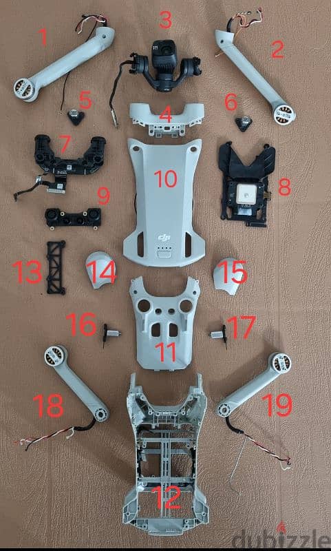 DJI MINI 3 PRO parts And Remote RC 0