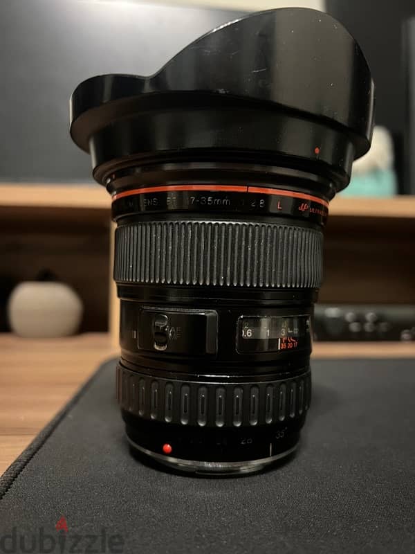 17-35mm Canon Lens 2.8 L 0