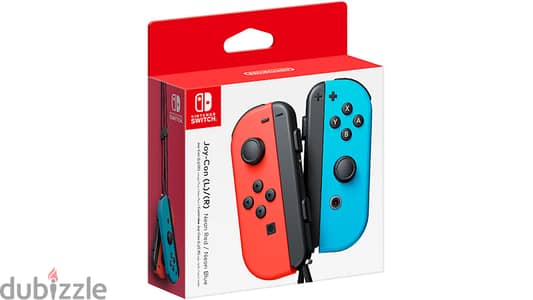 Nintendo Switch JoyCon (L)/(R) Neon Red/ Neon Blue