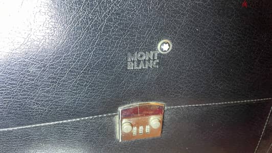 Mont Blanc Dial Lock Briefcase