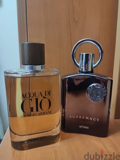 Acqua Di Gio Absolu 125ML+Supremacy Not Only Intense Extrait De Parfum