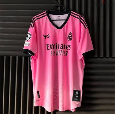 Real Madrid 2021/22 Y - 3 goalkeeper courtois adidas jersey