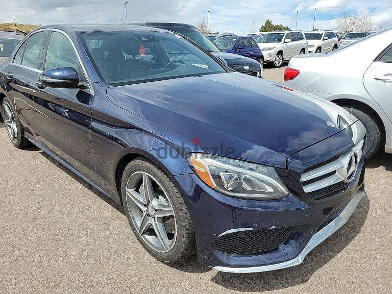 Mercedes-Benz C300 4MATIC 2017  ‏واصلة على المرفأ بدون جمرك 0