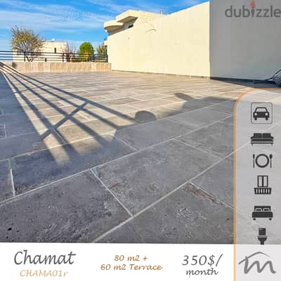 Chamat | Signature | Furnished/Equipped 80m² Chalet + 60m² Terrace