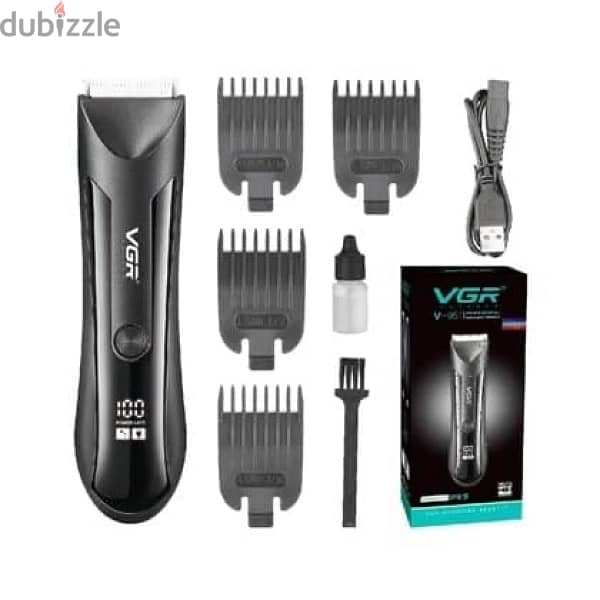 VGR Professional Hair & Beard Trimmer – Waterproof, Cordless 0