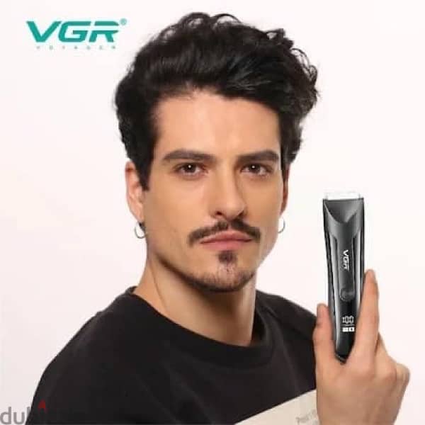 VGR Professional Hair & Beard Trimmer – Waterproof, Cordless 4