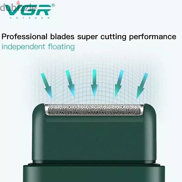 VGR V-390 Professional Mini Electric Shaver – Compact, Powerful 2