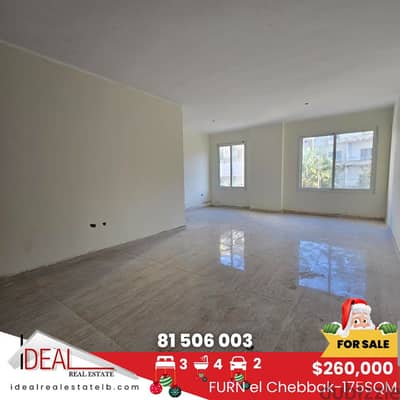 Brand new Apartment for sale in Furn el Chebbak 175 sqm ref#jpt22140