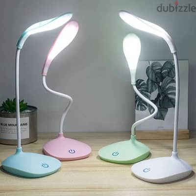 Touch-Control LED Desk Lamp – 3 Brightness Levels, 360° Adjustable,