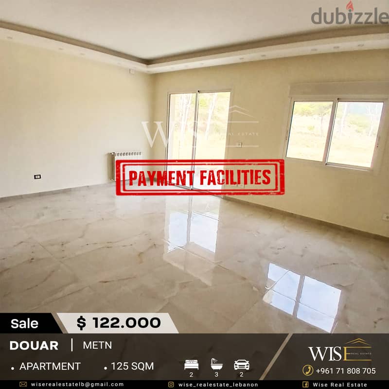 125 SQM Apartment for SALE in DOUAR! 0