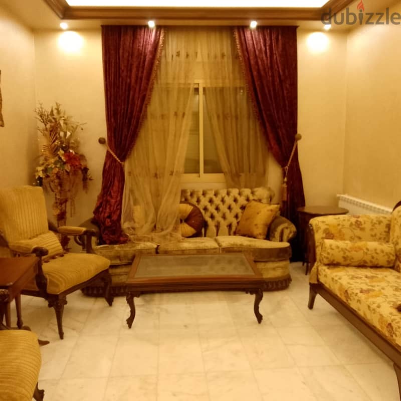 zahle ain el ghossein fully decorated apartment open view #6450 0