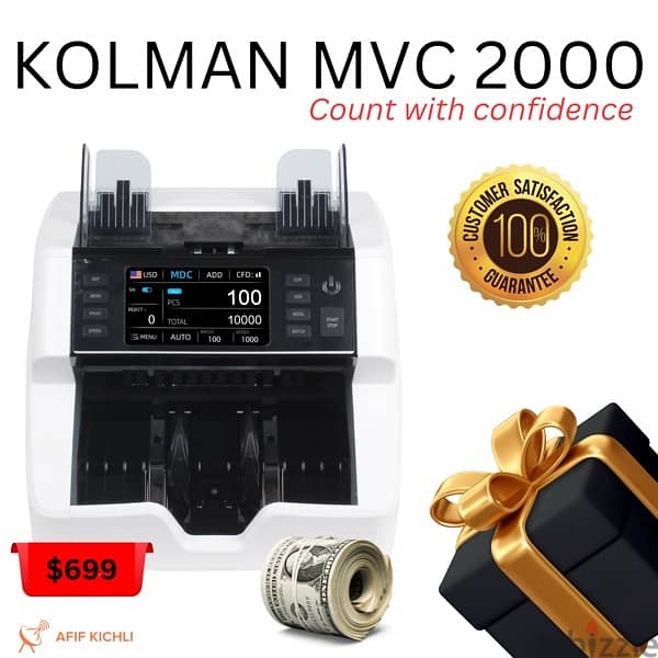 Kolman Money Counters USD EURO LBP 0