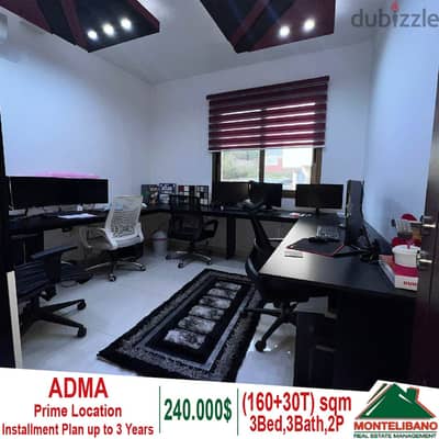 Apartment for sale in Adma with an installment plan over 3 years!!