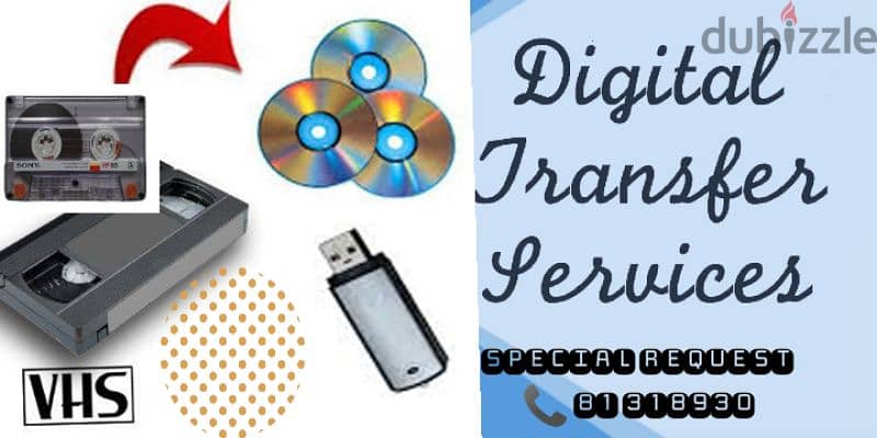 convert and transfer tapes to digital 0