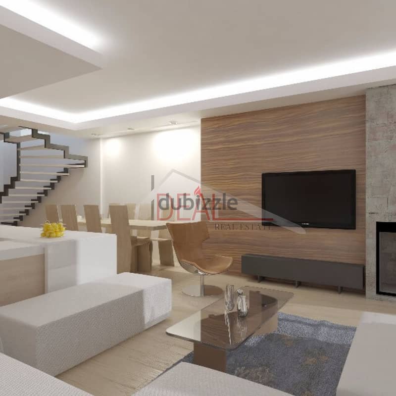 200 SQM Duplex with garden for sale in  Kfardebian REF#KZ340 1