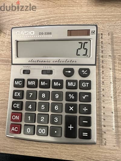 Casio Electronic Calculator Model DS-3388 - Large