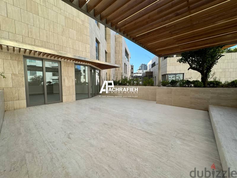 230 Sqm + 90 Sqm Terrace - Apartment for Rent in Achrafieh 0