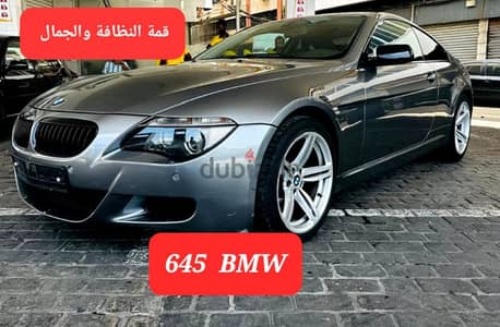 BMW 645 ci model 2005 excellent condition