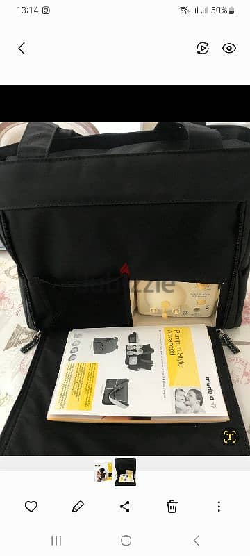 Medela double breastfeeding machine