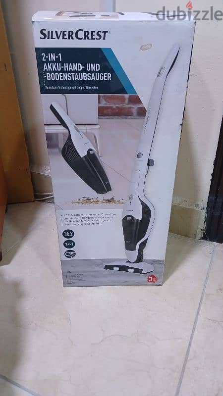 new vaccum silvercrest 16volt 0