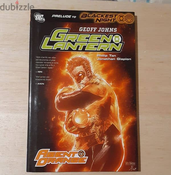 Green Lantern Agent Orange Graphic Novel. 0