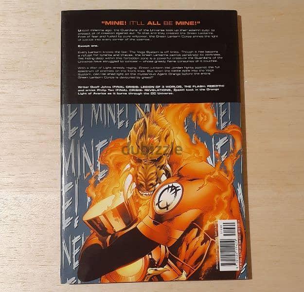 Green Lantern Agent Orange Graphic Novel. 1