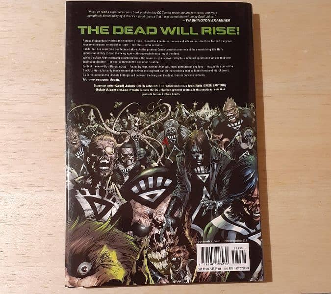 Blackest Night Graphic Novel. 1