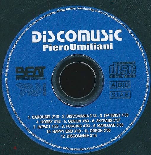 Piero Umiliani – Discomusic ( RARE CD ) 1