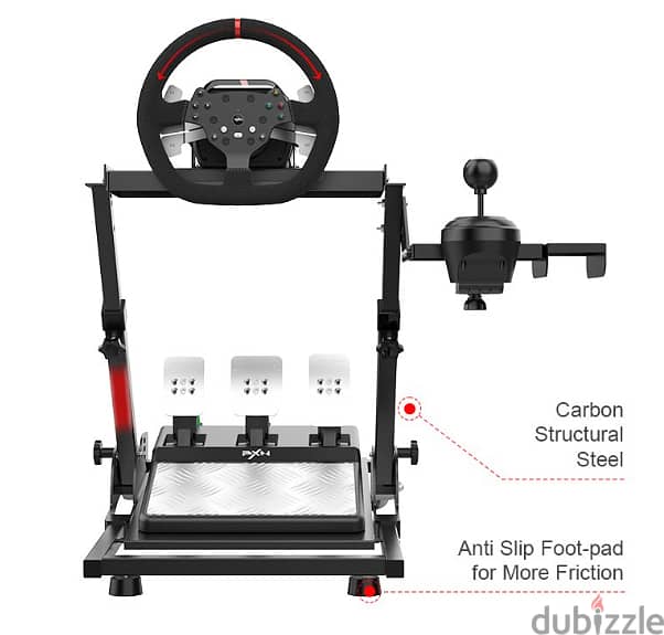 Foldable and Adjustable special Racing Wheel Stand - Logitech - PXN 0