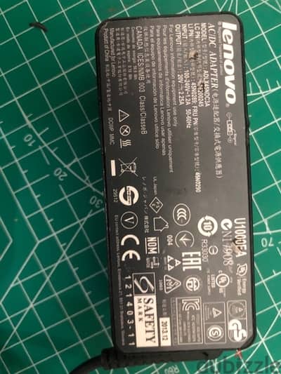 Lenovo laptop adapter