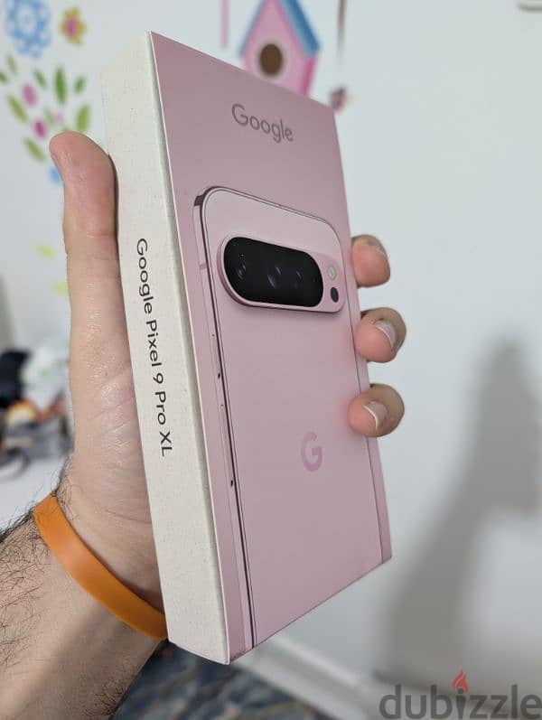 Google Pixel 9 Pro Xl 256GB pink مختوم 2