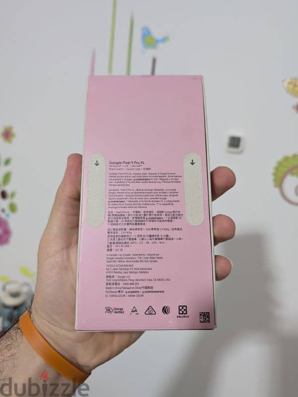 Google Pixel 9 Pro Xl 256GB pink مختوم 3