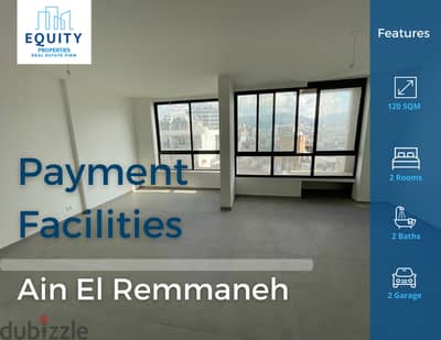 Apartment For Sale With Payment Facilities In Ain Al Remaneh#HH1281172