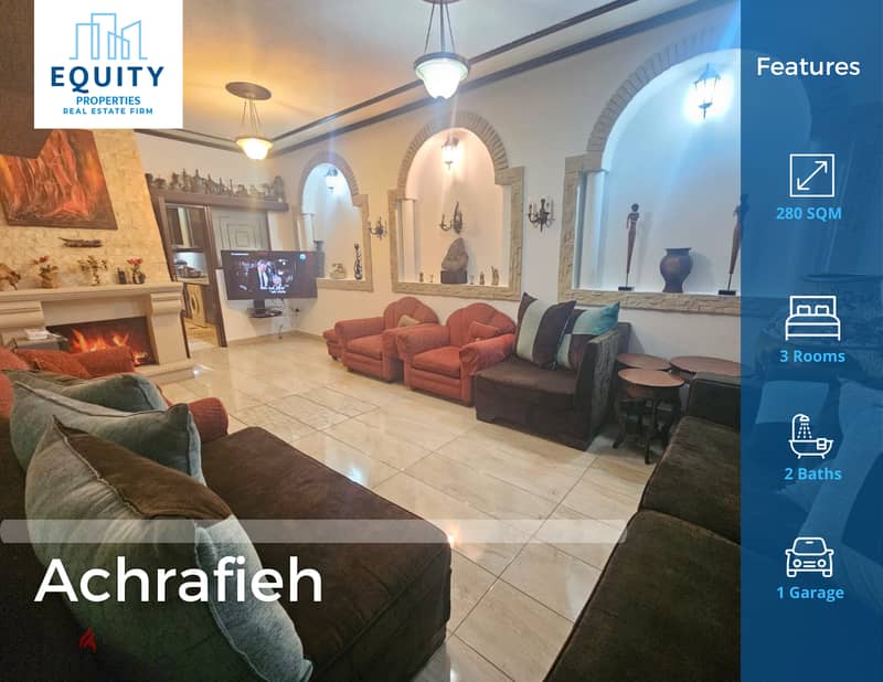 Apartment With Terrace For Sale In Achrafieh Sassine #AA128224 0