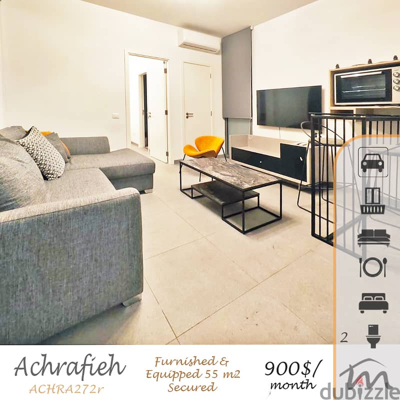 Ashrafieh | Signature | High End Furnished 1 Bedroom Apartment | Lux 0