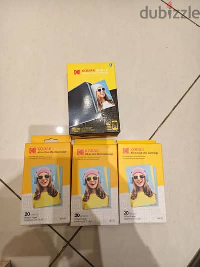 Kodak Mini 2 HD Wireless Mobile Instant Photo Printer w/4PASS