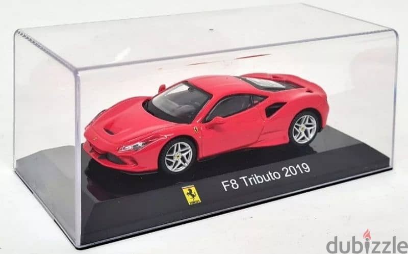 Ferrari F8 Tributo 2019 diecast car model 1;43. 4