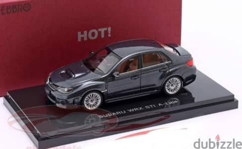 Subaru Impreza WRX STI A-line diecast car model 1;43.