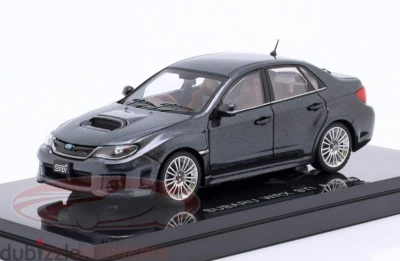 Subaru Impreza WRX STI A-line diecast car model 1;43. 1