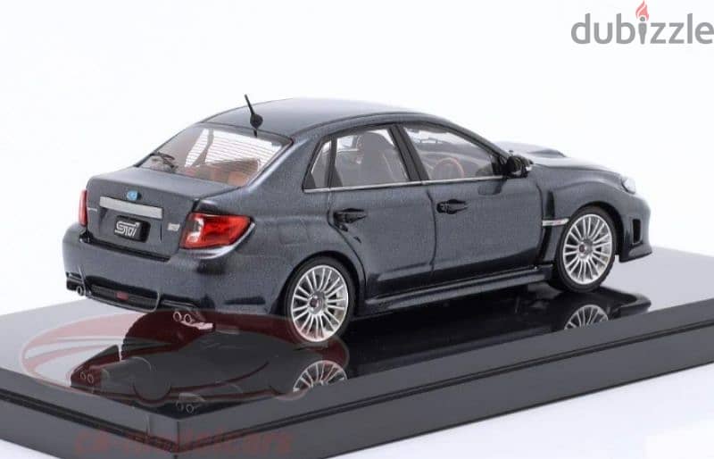 Subaru Impreza WRX STI A-line diecast car model 1;43. 3